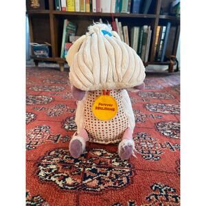 Les Delingos Lamb Sheep Plush 11" Stuffed Animal Textured Ribbed‎ Corduroy Toy